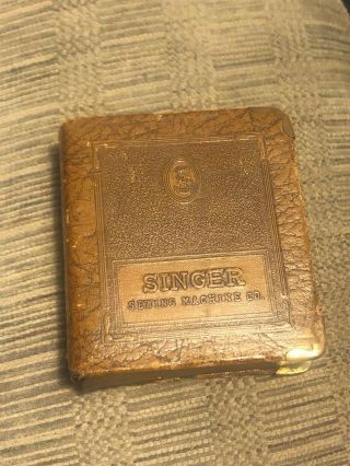 Vintage Singer Sewing Machine Co.  Book Bank,  No Key