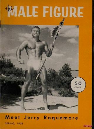 Male Figure 1958 Spring Vintage Gay Bruce Los Angeles Beefcake Jerry Roquemore
