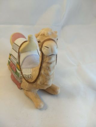 Vintage HOMCO Home Interiors Porcelain Ceramic Nativity Camel.  5605 3