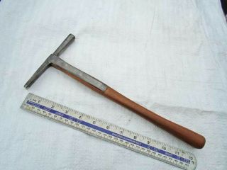 Vintage Strapped Enclosed Head Coachmakers Hammer Old Tool