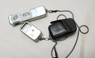 Vintage Minox Wetzlar Iii Miniature Mini Spy Camera With Light Meter