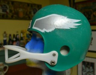Vintage 70s 80s Nfl Philadelphia Eagles Hutch Youth Football Helmet Kelly Green