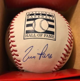Tim Raines Signed Hall Of Fame Baseball Hof Autographed Auto Expos Rare