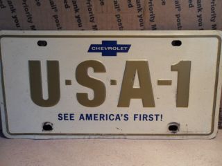 Vintage Chevrolet U - S - A - 1 " See America 