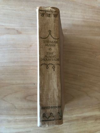 Thomas Mann - The Magic Mountain - Vintage Knopf 1930 Hardcover Der Zauberberg