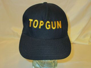 Vintage Marine Corps Air Station Miramar Top Gun Hat 1986 Strap Back,