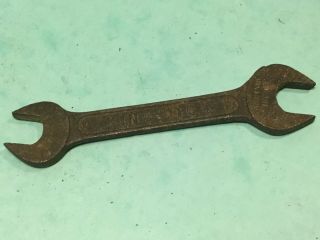 Vintage Spanner King Dick 7/16 A/f 1/2 A/f Classic Car Tool