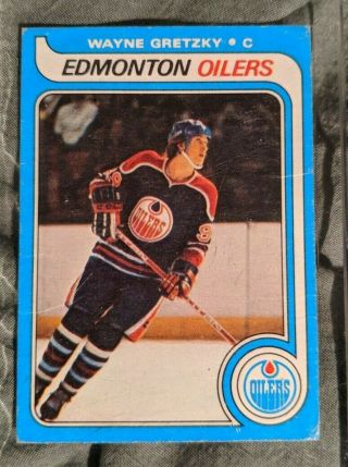 1979 - 80 Topps Hockey - - - 18 Wayne Gretzky - - - Rookie (pick 1 Of 2 Shown Only)