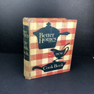 Vintage Better Homes & Gardens Cook Book 5 Ring Binder Third Printing 1962