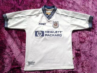 Tottenham Hotspur Fc ’pony’ Football Shirt 1997 - 1999 (small 34/36) Spurs Vintage