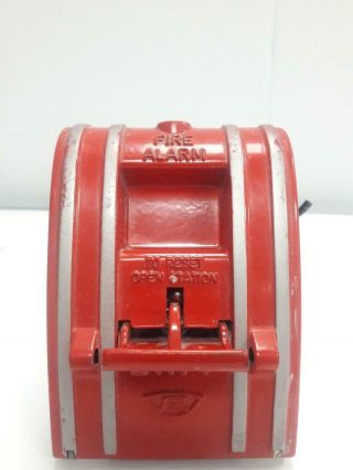 Vintage Fire Alarm Edwards Signaling 270 - Spo Pull Station Usa Seller