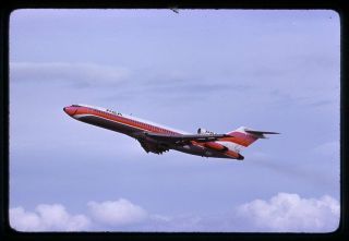Psa Boeing 727 - 200 N541ps 35mm Kodachrome Aircraft Slide