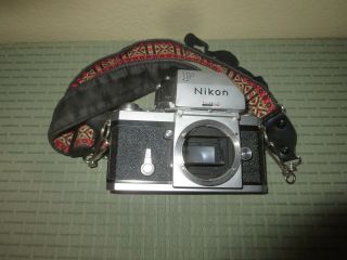 Vintage Nikon F Camera Body S/n 6901115