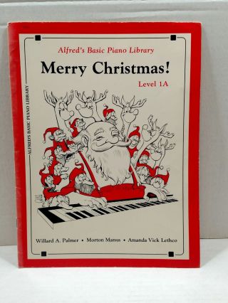 Vintage 1982 Merry Christmas Sheet Music Alfred 