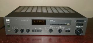 Vintage Nad 7155 Stereo Receiver Am Fm Tuner Powers Up,  For Parts/repair