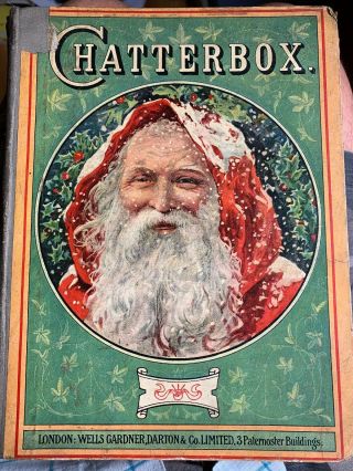 Chatterbox Annual 1919 - Vintage Hardback Book - 100 Years Old