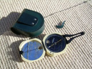 Vintage Keuffel & Esser Co (K&E) Pocket Transit Compass,  Search Finding Tool 2