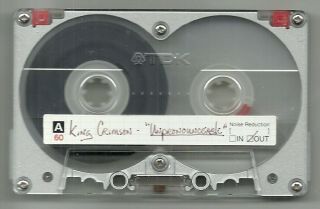 Vintage Gently As Blank Metal Bias Tdk Ma - R 60 Audio Cassette Japan