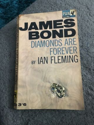 Diamonds Are Forever Ian Fleming James Bond Pan Books Paperback 1965 Unabridged