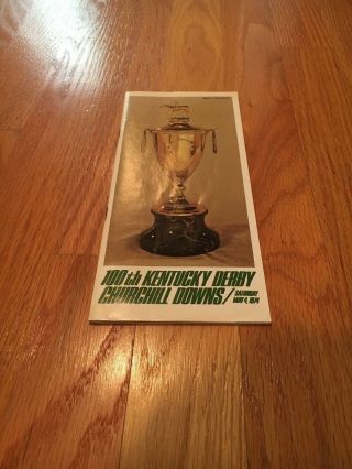 Collectible 100th Kentucky Derby Churchill Downs Program May 4,  1974