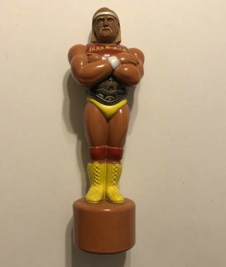 Vintage Wwf Hulk Hogan Shampoo Bottle 1986 Titan Sports Wrestling