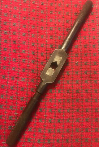 Vintage No.  2 Tap Handle Wrench 11” Long.  Machinist Tool Usa.  Antique