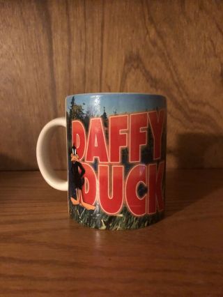 Vintage 1996 Daffy Duck Warner Bros.  Looney Tunes Ceramic Coffee Mug Cup
