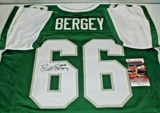 Bill Bergey Signed Autographed Philadelphia Eagles Throwback Jersey Jsa 1