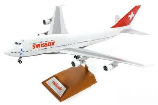 Jc Wings Xx2400 Swissair Boeing 747 - 300 Farewell Hb - Ige Diecast 1/200 Av Model