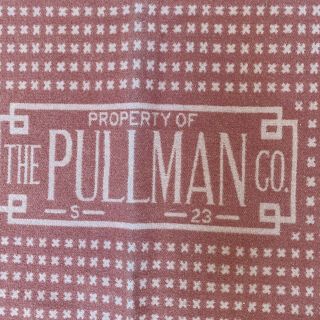 Vintage Railroad The Pullman Company Wool Train Sleeping Car Blanket S 23 88x55” 3