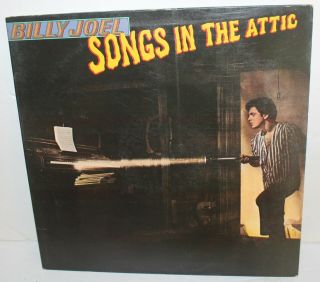 Billy Joel Songs In The Attic Vinyl Record 12 " Album Vintage Pc 37461 Columbia
