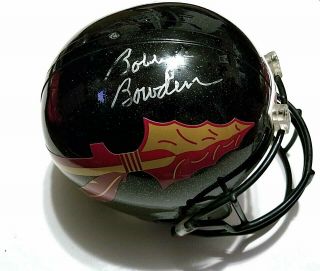 Florida State Seminoles Bobby Bowden Signed Autograph Full Size Helmet Jsa