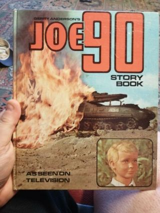 Joe 90 Story Book 1968 As Seen On Television Gerry Anderson Hardback