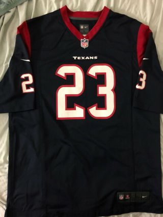 Houston Texans 23 Arian Foster Nike On Field Home Blue Jersey Size L Nfl