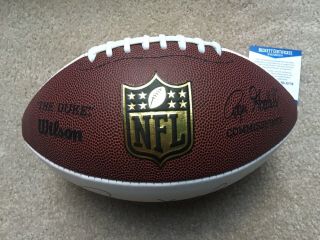 Dwight Clark Signed Autographed Wilson The Duke Football “The Catch” BAS S07718 3