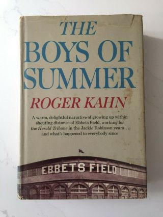 The Boys Of Summer - Roger Kahn - Brooklyn Dodgers - First Edition Hard Cover
