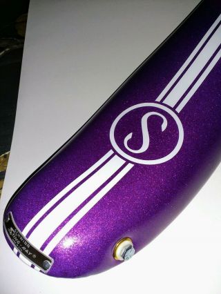 Grape Krate Schwinn Sting - Ray Bicycle Seat - Schwinn Approved Purple