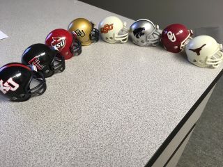 Iowa State,  Oklahoma,  Texas,  Big 12 College Football Pocket Helmets