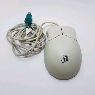 Vintage Packard Bell Ps2 Roller Ball 2 - Button Mouse - Model 160295 Very