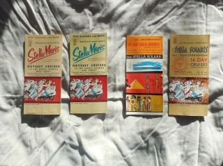Cruise Brochures.  Old Stock From M.  S.  Stella Maris And M.  S.  Stella Solaris