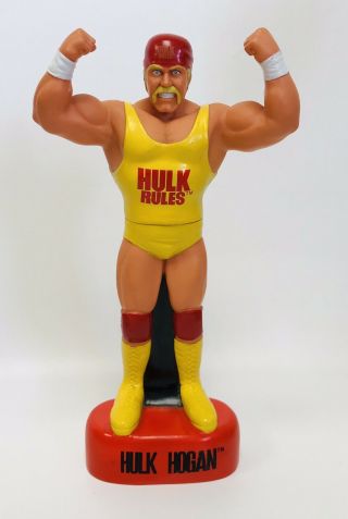 Vintage Wwf Hulk Hogan Coin Bank Figure 1990 Wwe Wcw Awa Hasbro Ljn Warrior 13x7