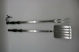 Vintage Cutco Grill Tools Grilling Utensils Long Spatula And Fork