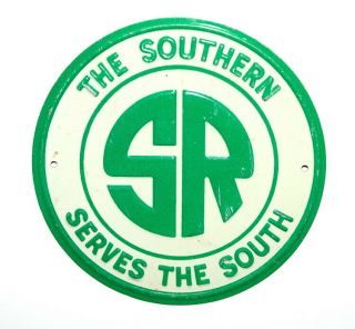 Vintage Southern Railway Serves The South Cereal Premium Tag