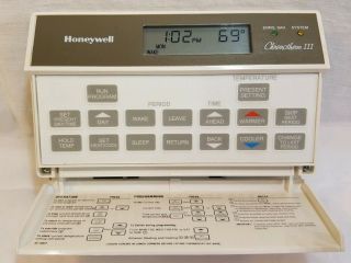 Vintage HONEYWELL Chronotherm III - Programmable Digital Thermostat 2