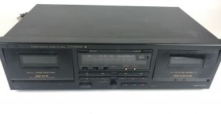 Vintage Pioneer [ct - W302r] Stereo Double Cassette Deck