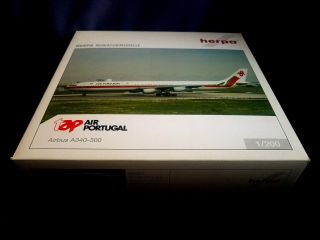 1:200 Herpa Wings Hogan Tap Air Portugal Airbus A340 - 300 Cs - Toa He550543