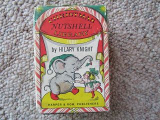 Vintage Christmas Nut - Shell Library By Hilary Knight (4 Mini Book Set)