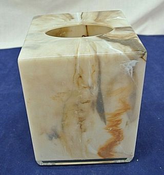 Vintage Oxford Lucite Tissue Box