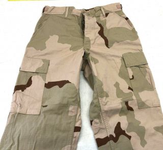 Us Army Vintage 1997 Desert Storm Battle Uniform Pants Mens Size 30 X 30 Euc 2 - 1