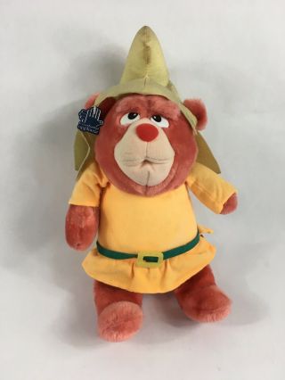 12” Vintage Disney “gruffi” Gummy Bear Plush Toy Made In 1985